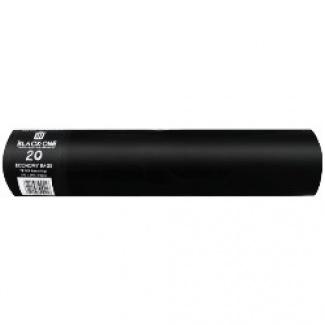Drawstring rubbish bag - Black-One